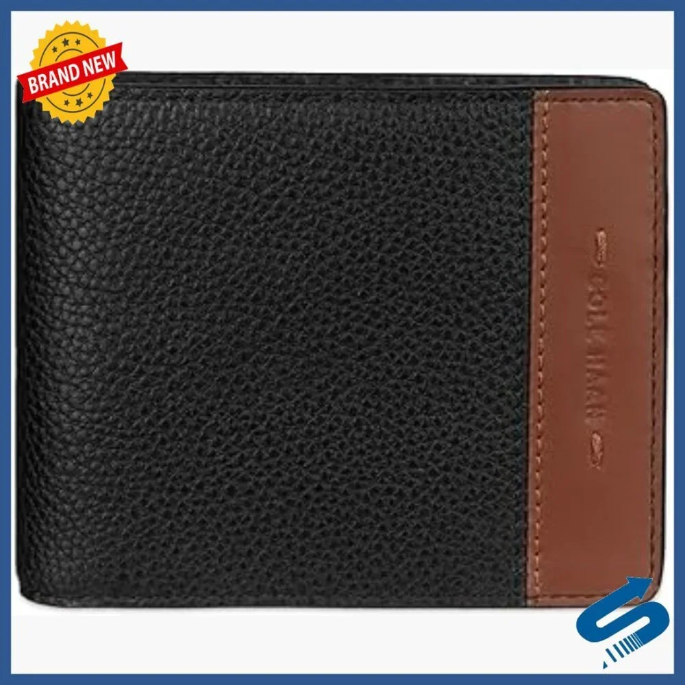 Genuine Leather Slimfold RFID Wallet with Multiple Card Slots